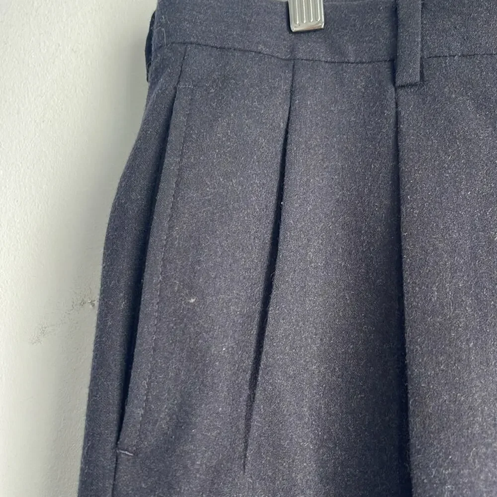 Austin Reed Super 100’s wool pleated dress trouser pants